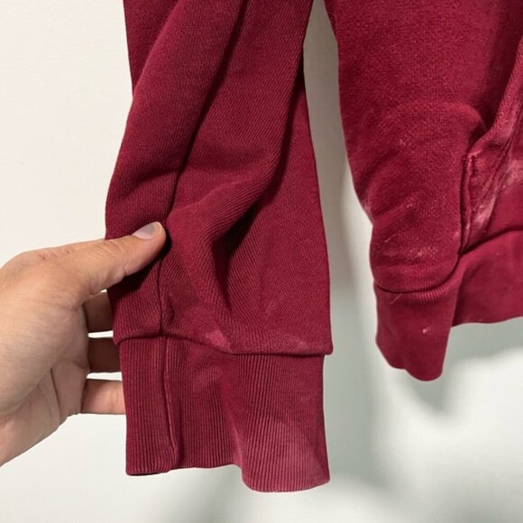 Adidas Originals Trefoil Men’s Red Hoodie - Size Small - Picture 5 of 12